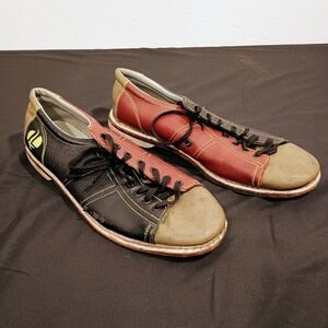 Linds World Impex Classic Multicolor Mens 12 Bowling Shoes Leather